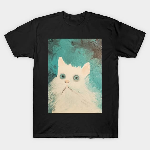 NOT A NOTHER BATH acrylic painting T-Shirt by Tabitha Kremesec 